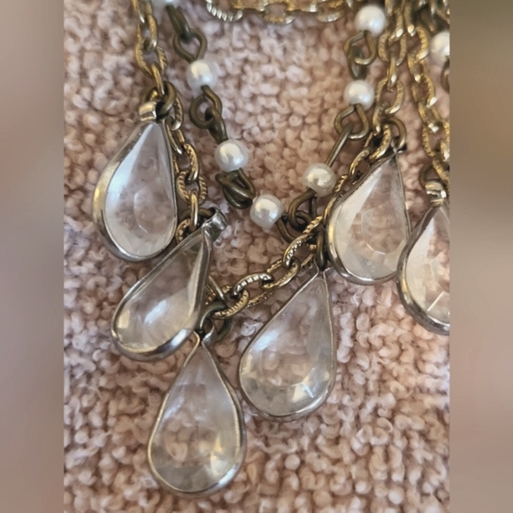 Vintage‎ Chandelier Earrings with Filigree Design (Pierced) - Picture 9 of 11